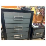 Holland House Black Dresser and Nightstand Set