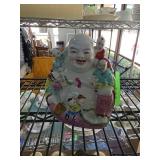 Chinese Porcelain Laughing Buddha Figurine