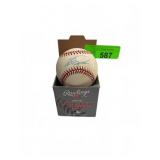Rawlings MLB Baseball Signed by Chan Ho Park