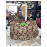 Coach Signature Canvas Tote Bag