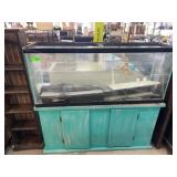 Glass Aquarium With Stand And Accessories