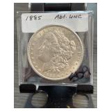 1885 Morgan Silver Dollar AU/UNC
