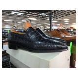 Artioli Black Alligator Leather Loafers