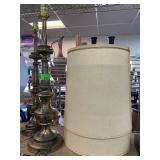 Brass Table Lamps with Shade