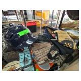 Baseball Helmet and Gloves Lot