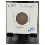 1887 Indian Head Cent