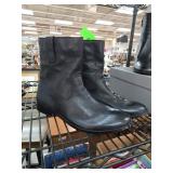 FRYE Black Leather Ankle Boots 10M