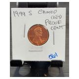 1999-S Lincoln Cent Proof Coin