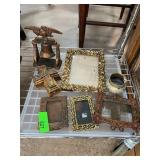 Metal Decorative Frames and Figurines