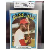 1972 Topps Lou Brock #200 Baseball Card