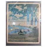 John Hopkins Original Framed Collage