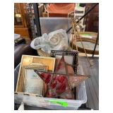 Picture Frames and Red Glass Star