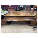 Rectangular Wood Coffee Table, 16' x 40.5'