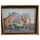 H. Hargrove Oil Painting, Canvas 12x16