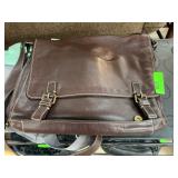 Cole Haan Brown Leather Messenger Bag