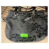 Michael Kors Black Monogram Tote Bag