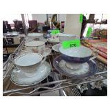 Fine China Teacups and Saucers