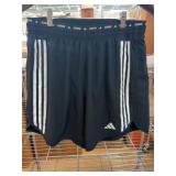 Adidas Running Shorts Size L Black 7-Inch