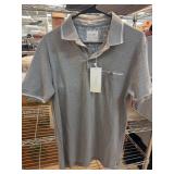 Cactus Man Ricky Singh Gray Polo Shirt, Size