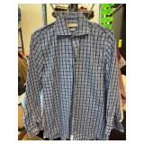 Michael Kors Non-Iron Plaid Shirt, 16/32
