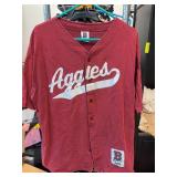 B Bee Sportswear Aggies Jersey XL