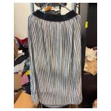 Andi + James Striped Skirt, Large