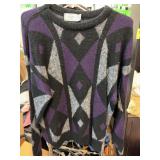 The Men's Store at Sears Geometric Sweater, M