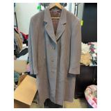 Silver Cloud Cashmere Blend Overcoat