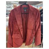 Banana Republic Rust Corduroy Blazer, Size 6