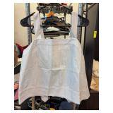 BLOWN Striped Cotton Top, Size XL