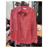 GAP Boyfriend Fit Floral Shirt XL