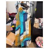 J.Crew Colorblock Print Dress Size 14