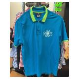 Psycho Bunny Blue Polo Shirt Size 6