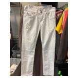 True Religion White Jeans Size 30