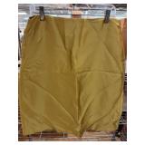 J.Crew Gold Wool Silk Blend Skirt Size 8