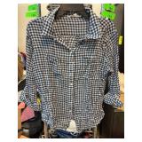C&C California Gingham Button-Up Shirt, Large