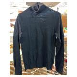 Club Monaco Black Italian Merino Sweater M