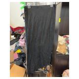 Helmut Lang Black Asymmetrical Skirt, Medium