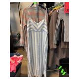 C&C California Linen Maxi Dress Size 12