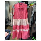 TOV Los Angeles Pink Sleeveless Dress, Size