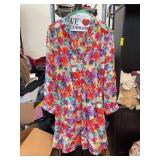 Charlie Henry Floral Dress, Size Large