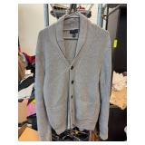 Thomas Parker Gray Cardigan, Medium