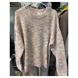 GAP Multicolor Knit Sweater Large Tall