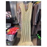 Ella Moss Striped Maxi Dress, Size Medium