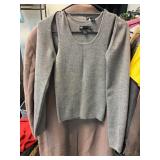 DKNY Essentials Two Piece Wool Top, Medium