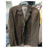 Lanzino Brown Large Corduroy Jacket
