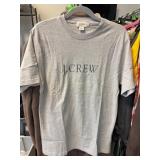 J.Crew Gray Cotton T-Shirt, Size Medium