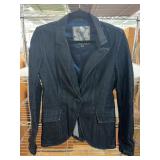Kensie Women's Denim Blazer Jacket Size S