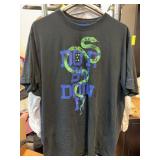 Nike Dri-Fit XL Black T-Shirt, Snake Graphic