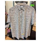Denim & Flower Floral Short Sleeve Shirt XL